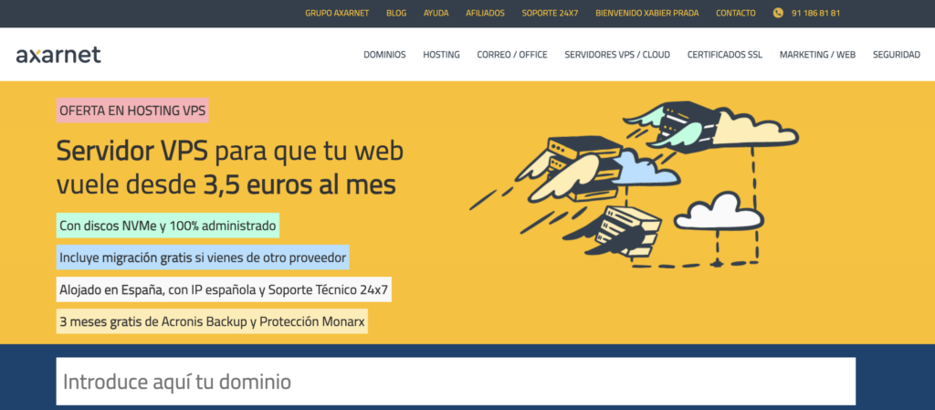 Axarnet hosting